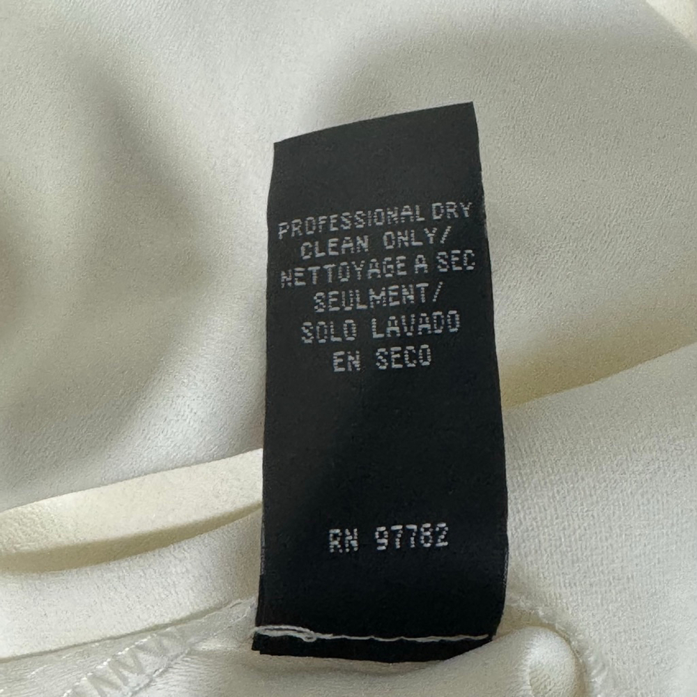 NWT Jill Jill Stuart Black & Ivory Colorblock Maxi Dress Size 10 Formal Cocktail - Picture 9 of 10